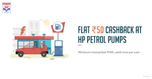 FreeCharge HP Petrol Offer