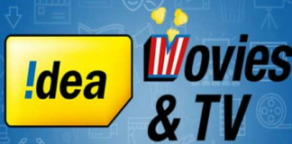 Idea Movies & TV App – Get Rs 100 BookMyShow Coupon + 512 MB Data/Refer