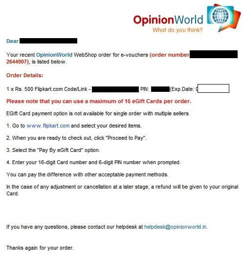 OpinionWorld Surveys Earning