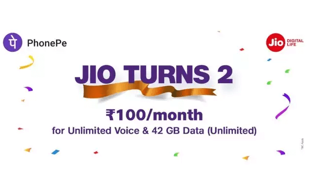 Reliance Jio New Recharge Offer