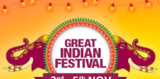 Amazon Great Indian Festival Sale November 2018 is Back (2nd-5th Nov)