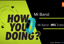 Mi Band HRX Edition at Rs 809