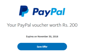 PayPal Diwali Loot