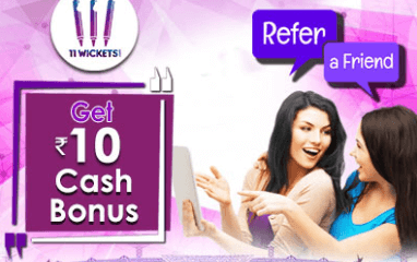 11wickets Refer & Earn