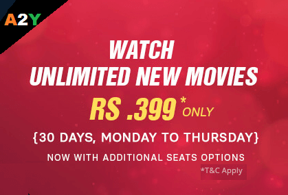 Unlimited Movies at Rs199