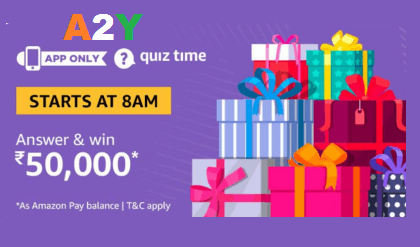 Amazon Quiz 18th January