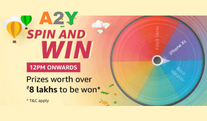 Amazon Spin and Win