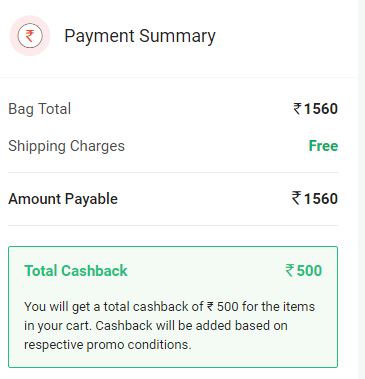 Paytmmall Cashback Coupon Offer