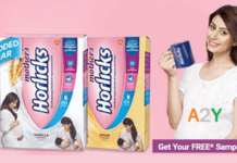 Horlicks/Ceregrow Free Samples