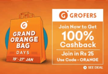 Grofers Grand Orange Days