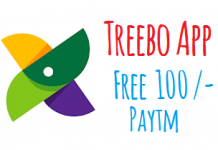 Treebo App Paytm Loot