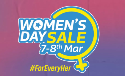 Flipkart Women's Day Sale