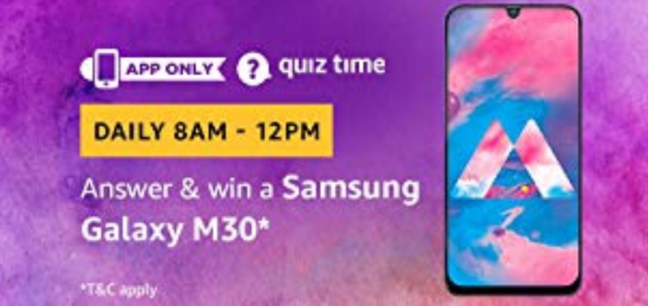 amazon quiz samsung galaxy m31s answers