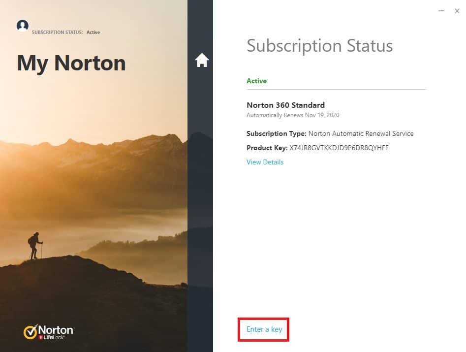 Free Norton for 1 year