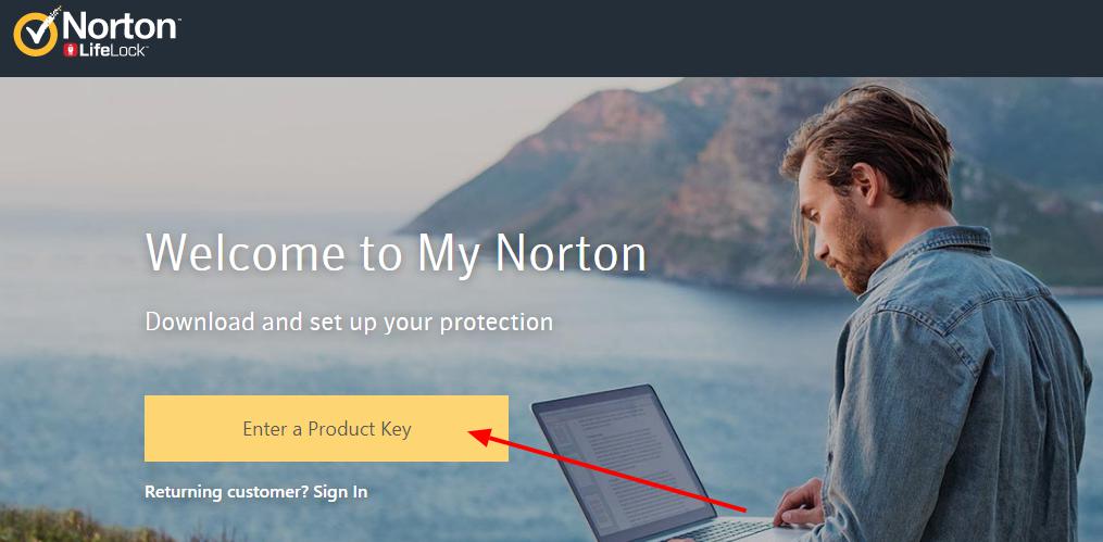 norton setup 