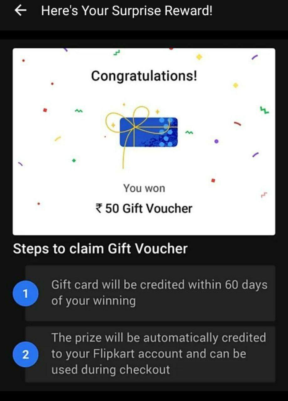 Flipkart Fake Or Not Winning Prize