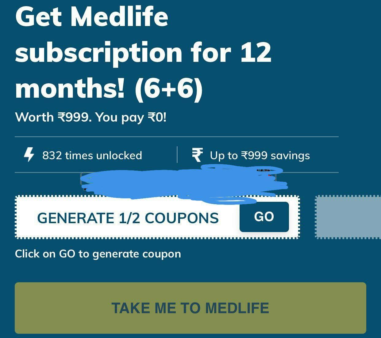 Medlife timesprime coupon